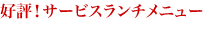 �D�]�I�T�[�r�X�����`���j���[ 11:00�`13:30�iLO�j
